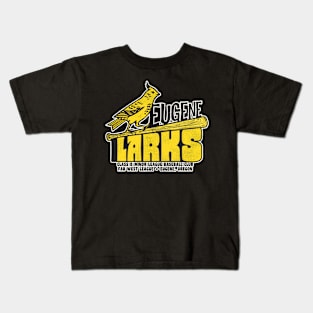 Defunct Eugene Larks Baseball Team Kids T-Shirt